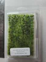 SEM - TU6WS-RG - 6mm Wild Spring Rocky Grey - Natural Layout - Self-Adhesive Grass Tufts