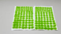 SEM - TU4VG-A - 4mm Vibrant Green - Assorted Layout - Self-Adhesive Grass Tufts