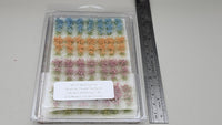 SEM - TU6WS-RFS - 6mm Wild Spring - Realistic Flower Sampler - Self-Adhesive Grass Tufts