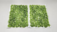 SEM - TU6WS-RG - 6mm Wild Spring Rocky Grey - Natural Layout - Self-Adhesive Grass Tufts