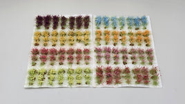 SEM - TU6WS-RBRS - 6mm Wild Spring Rocky Brown - Realistic Flower Sampler - Self-Adhesive Grass Tufts