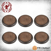 Carnevale - TTCGR-ACC-033 - 50mm Wooden Plank Bases