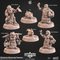 CastnPlay #816 Dwarven Brew Crop Farmers - No Base - 32mm