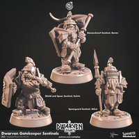 CastnPlay #822 Dwarven Gatekeeper Sentinels - No Base