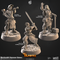 CastnPlay #853 Blacksmith Hammer Sisters (3 Miniatures) - No Base - 32mm