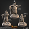 CastnPlay #856 Noble Men from Mennesker City (3 Miniatures) - No Base - 32mm