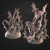 CastnPlay #870 Bats Cloud (2 Miniatures) - no Base - 32mm