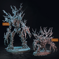 CastnPlay #886 Dark Treants (2 Miniature) - No Base - 32mm