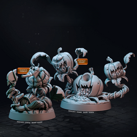 CastnPlay #888 Cursed Pumpkins (2 Miniature) - No Base - 32mm