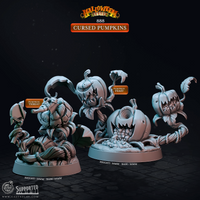 CastnPlay #888 Cursed Pumpkins (2 Miniature) - No Base - 32mm