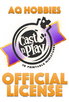 CastnPlay #845_Beasts (4 Miniatures) - no Base - 32mm