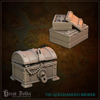 Great Grimoire - The Goldhanded Broker - 28mm