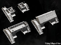 WOPFV02 - World of Pratheron: Fishing Village - Bridge House - 28mm