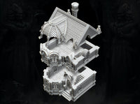 WOPEC13 - World of Pratheron : Eldrin City Pt. 3 - House 1 / Right Hand - 28mm