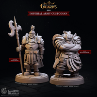 CastnPlay #880 Imperial Army Custodian (2 Miniatures) - No Base - 32mm