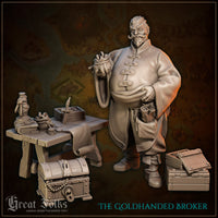 Great Grimoire - The Goldhanded Broker - 28mm