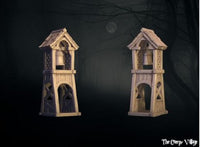 WOPCR03 - World of Pratheron : Creepy Village - Bell Tower - 28mm