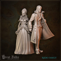 Great Grimoire - Rook Family - 32mm