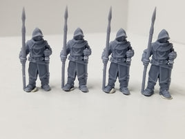 Dark Realms - Multi-Race Towns Folk - DR005D - 28mm - Human Guards Set