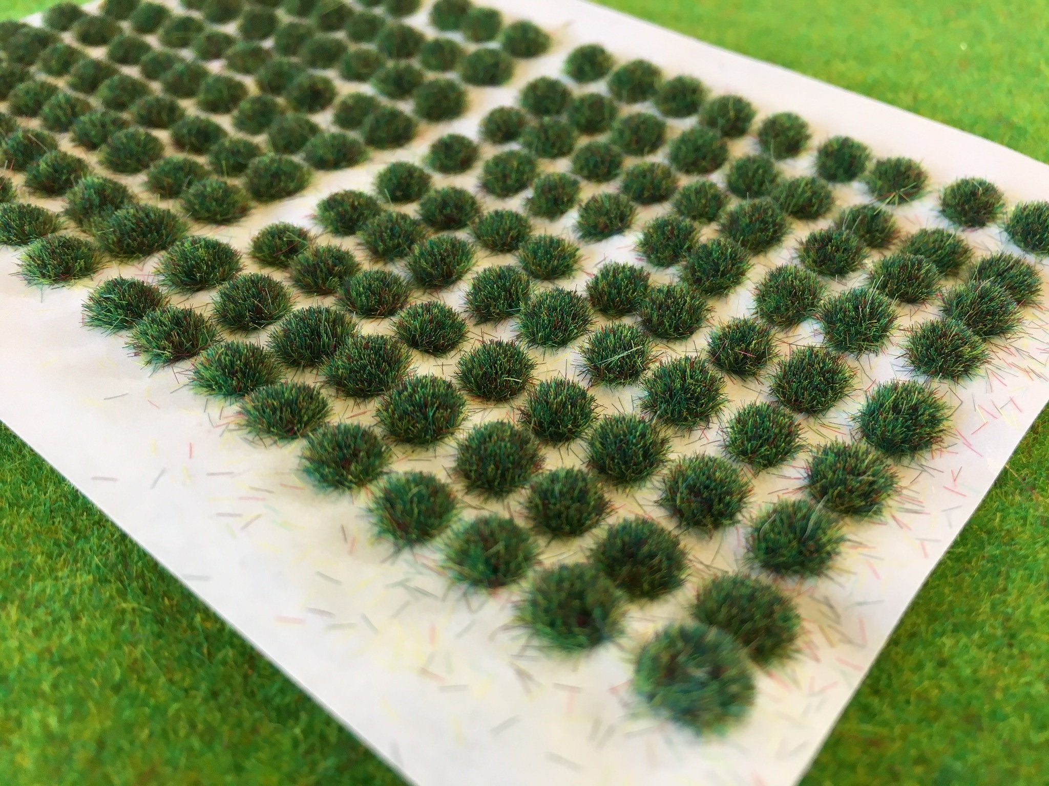WWS, 10mm Summer Static Grass, CHOOSE SIZE, Model Scenery Material