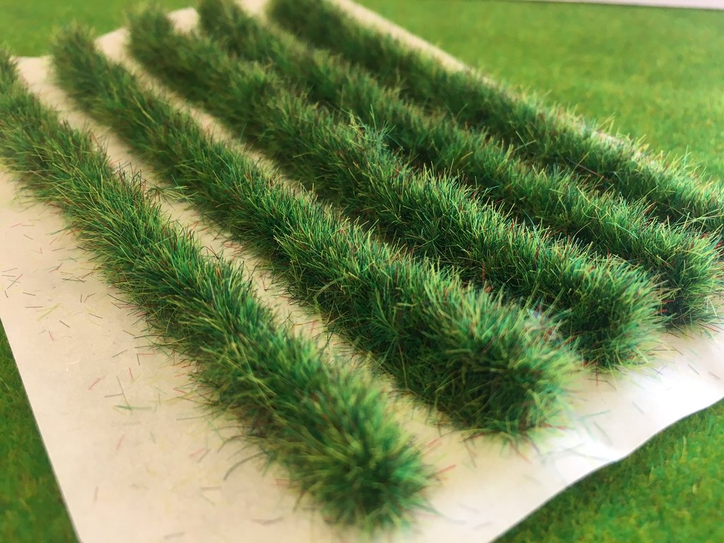 Static Grass Tufts, Grass Tufts Model, Grass Diorama